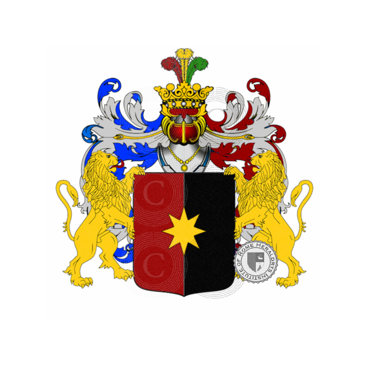 Escudo de la familia Stefania