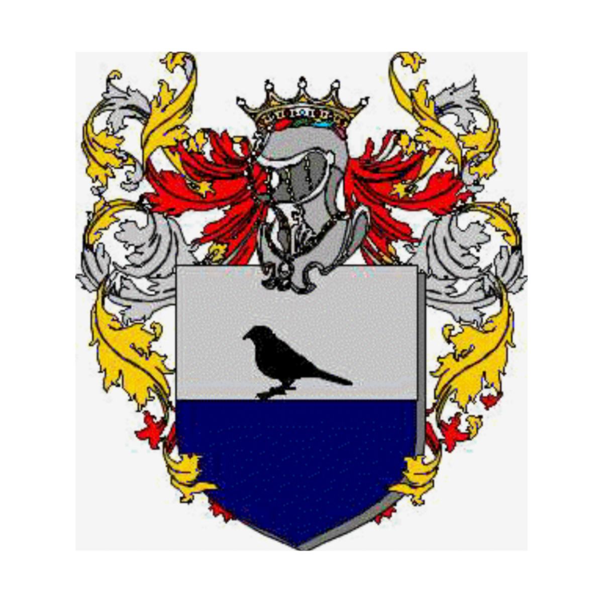 Coat of arms of family Alemagna