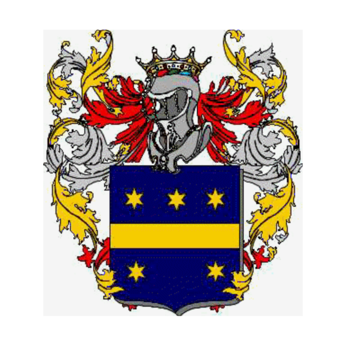Coat of arms of family Paccone
