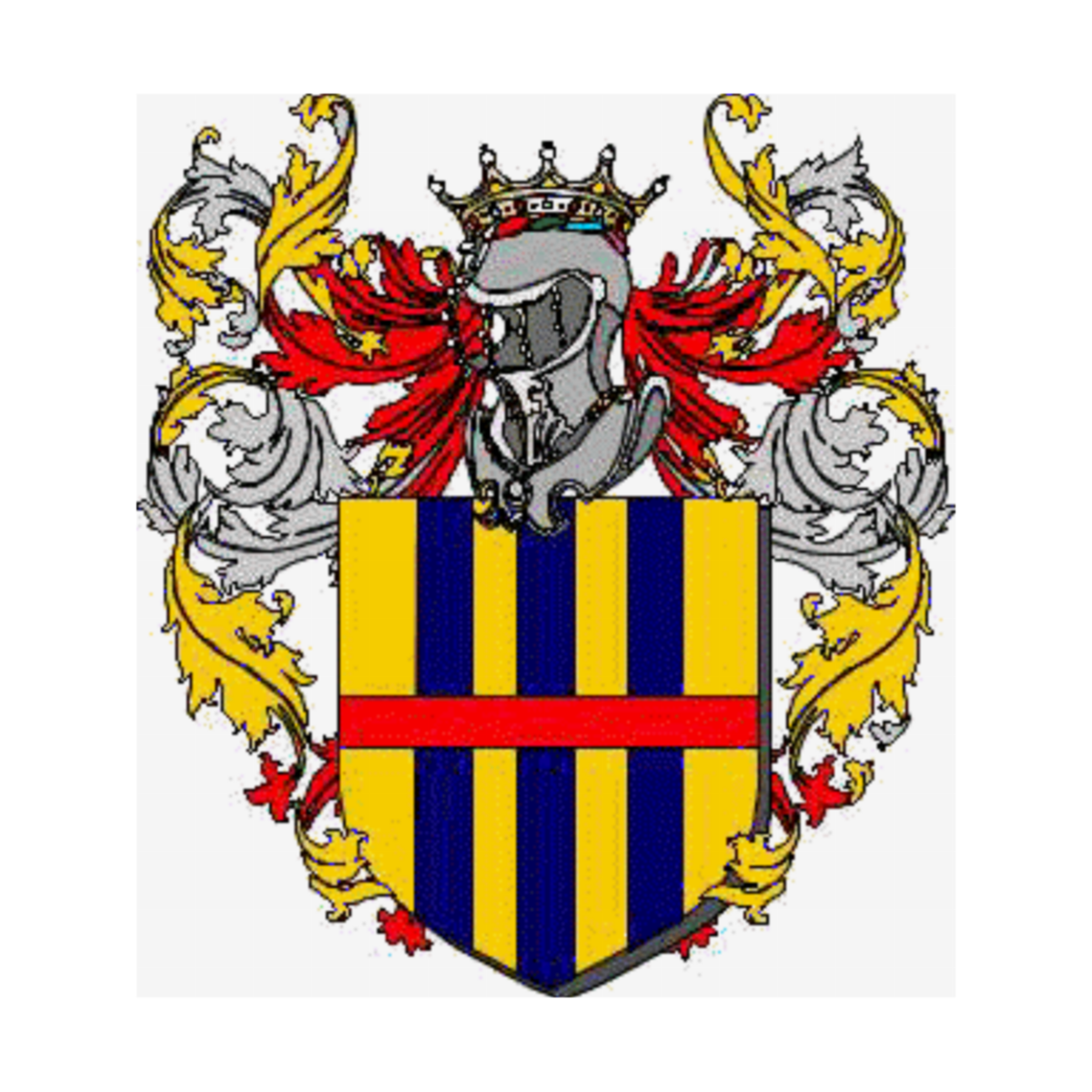 Coat of arms of family Trevisa