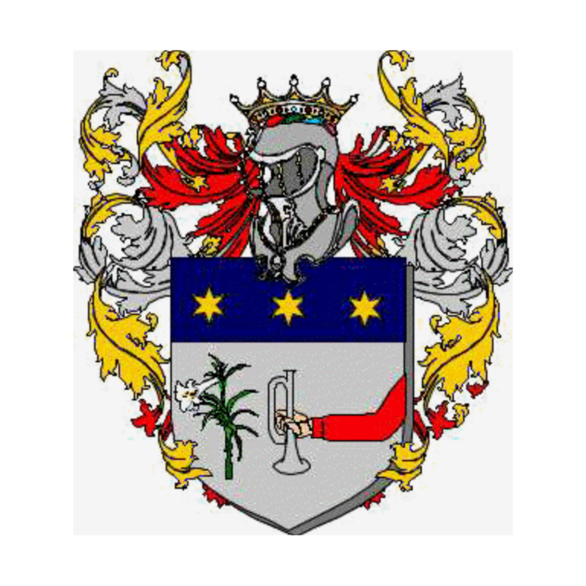 Wappen der Familie Sarsinate