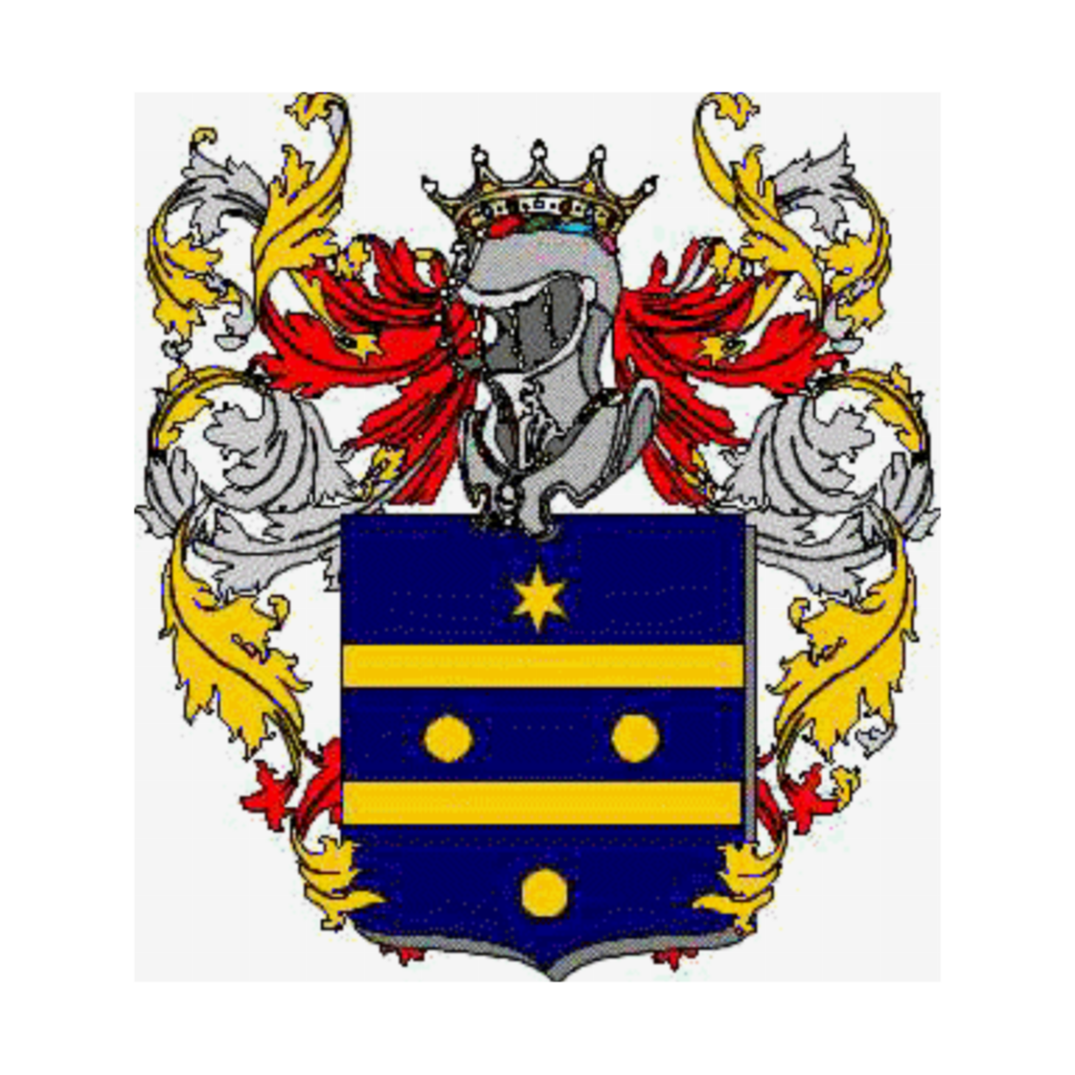 Coat of arms of family Nugo
