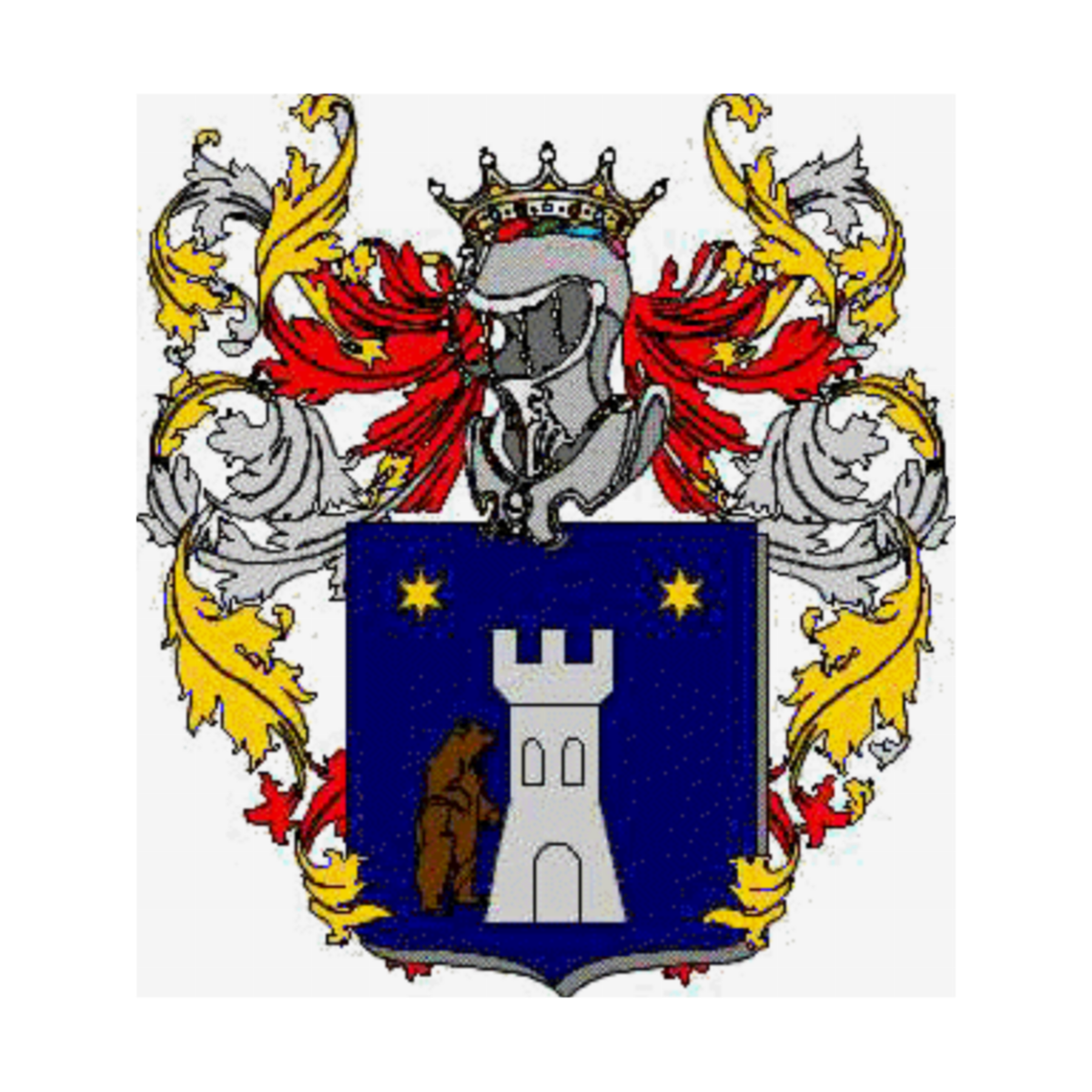 Coat of arms of family Urssino