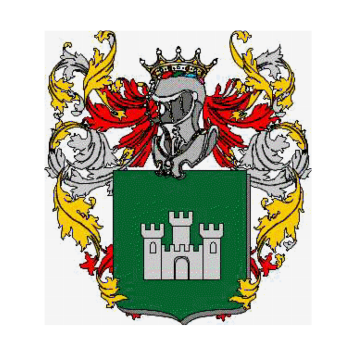 Coat of arms of family Strataco