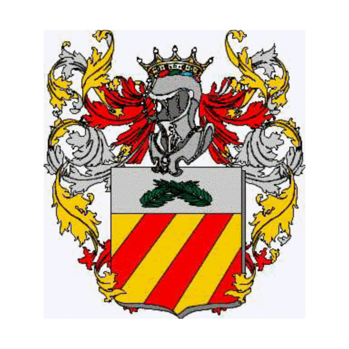 Wappen der Familie Cercelli
