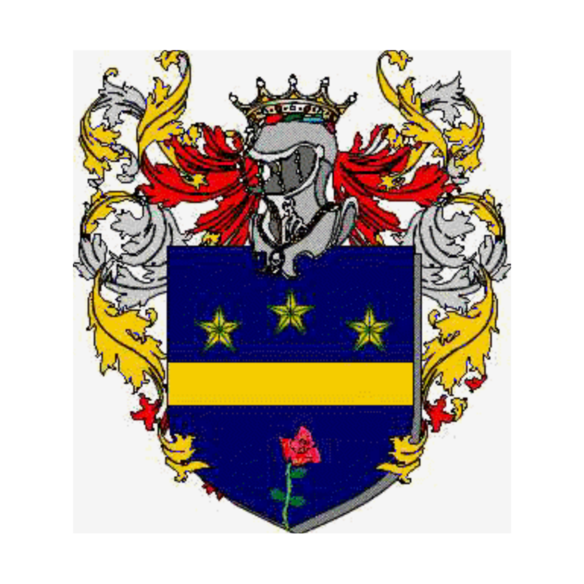 Coat of arms of family Vermiglio