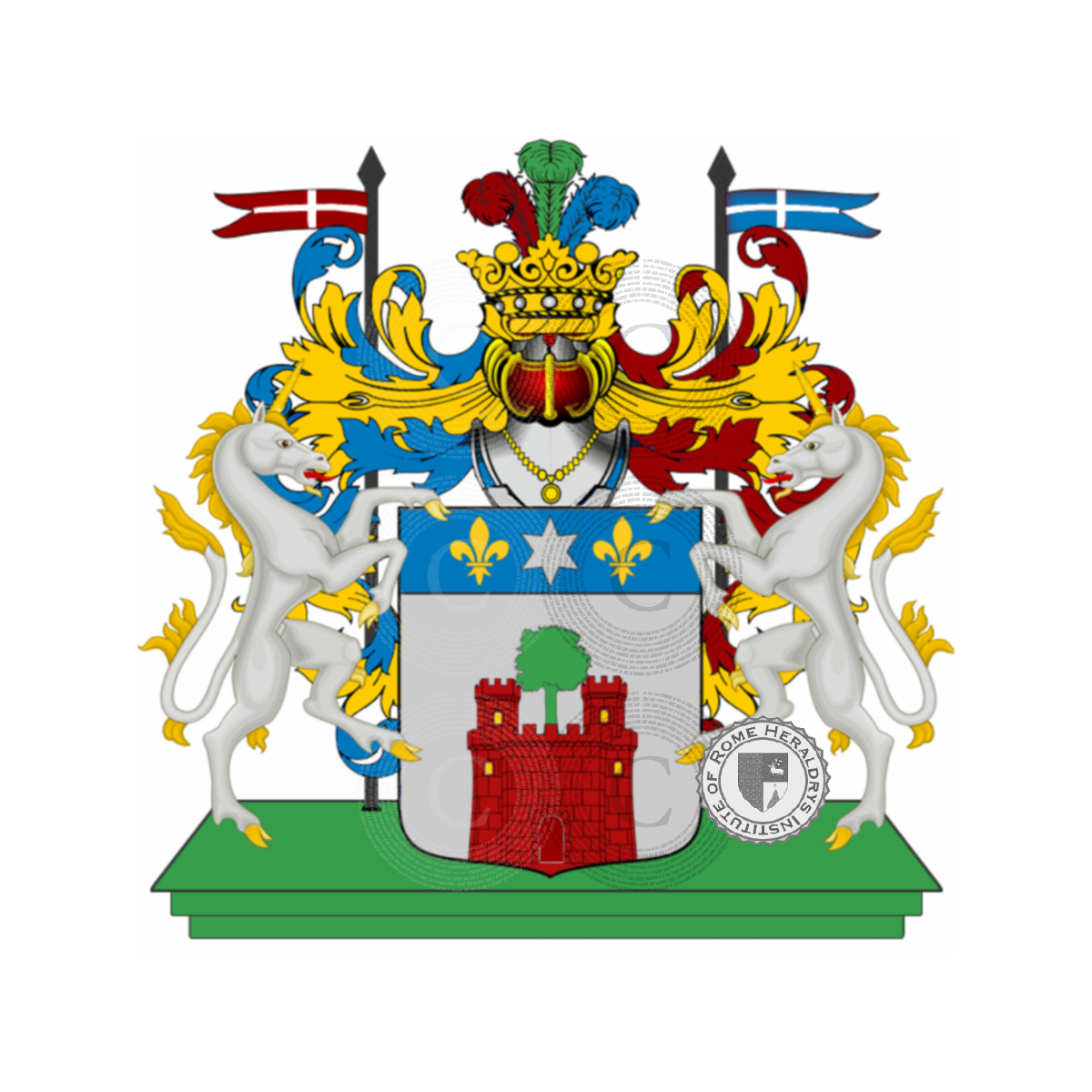 Escudo de la familia Vicariali