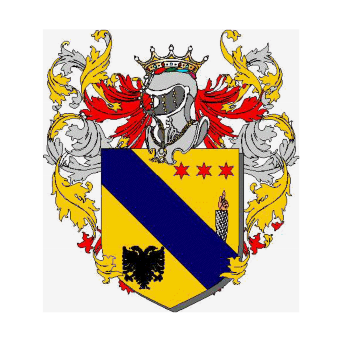 Coat of arms of family Svanossi