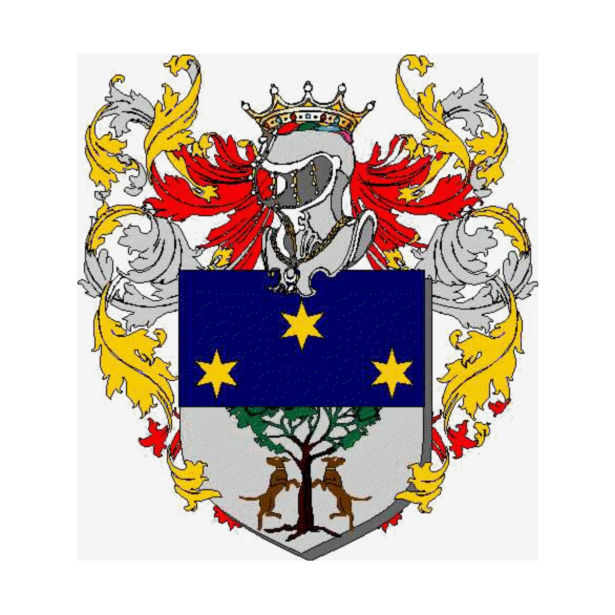 Coat of arms of family Zambiase