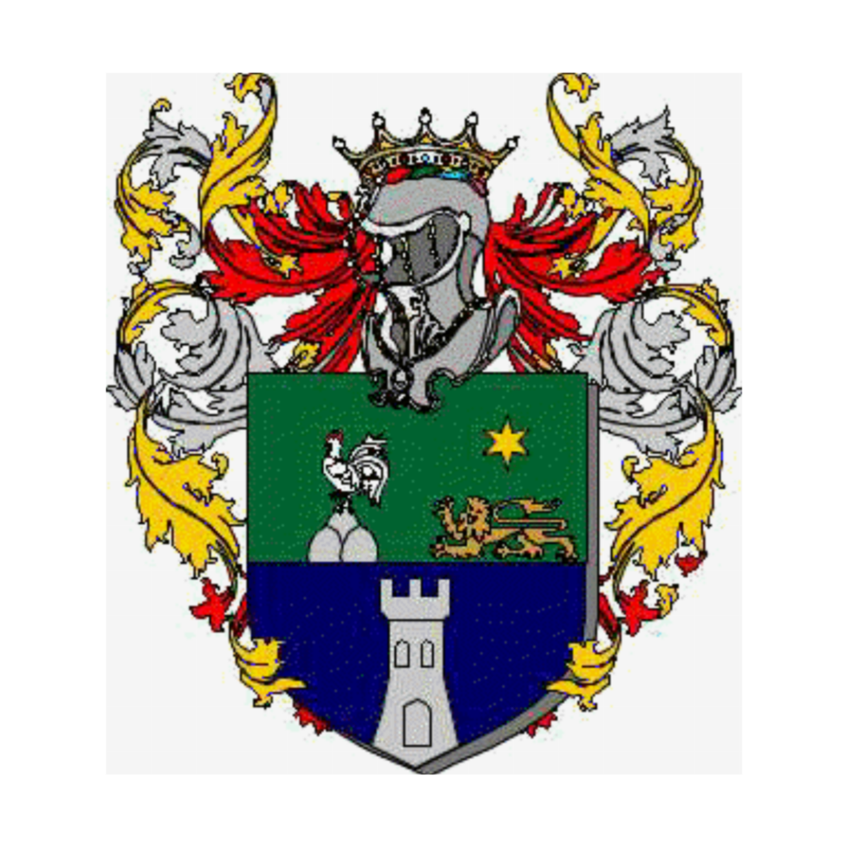 Coat of arms of family Zampie