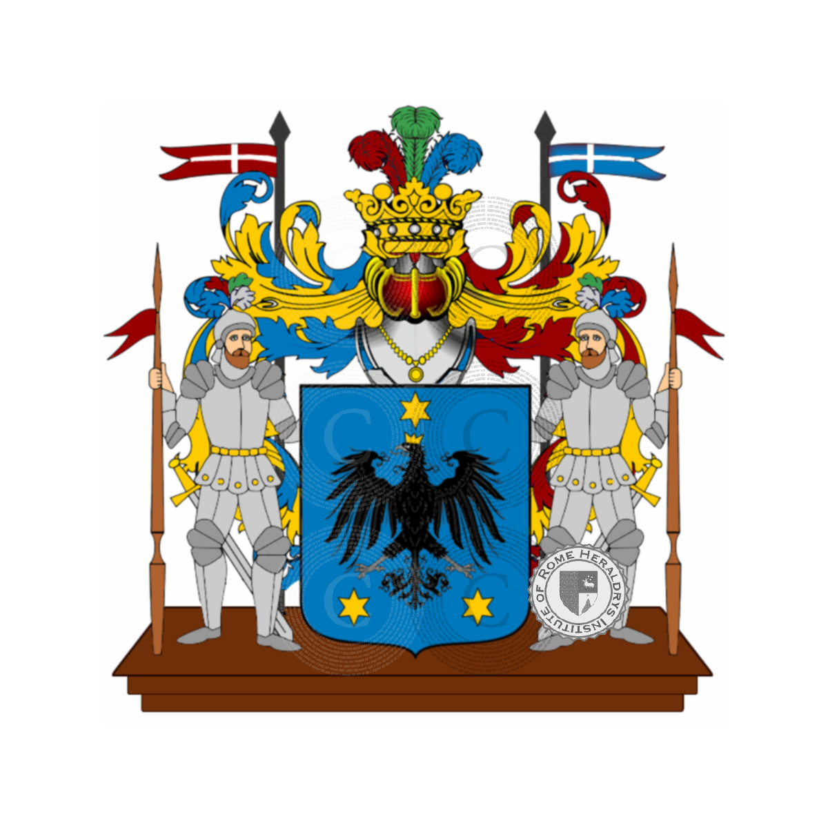 Coat of arms of family Romo