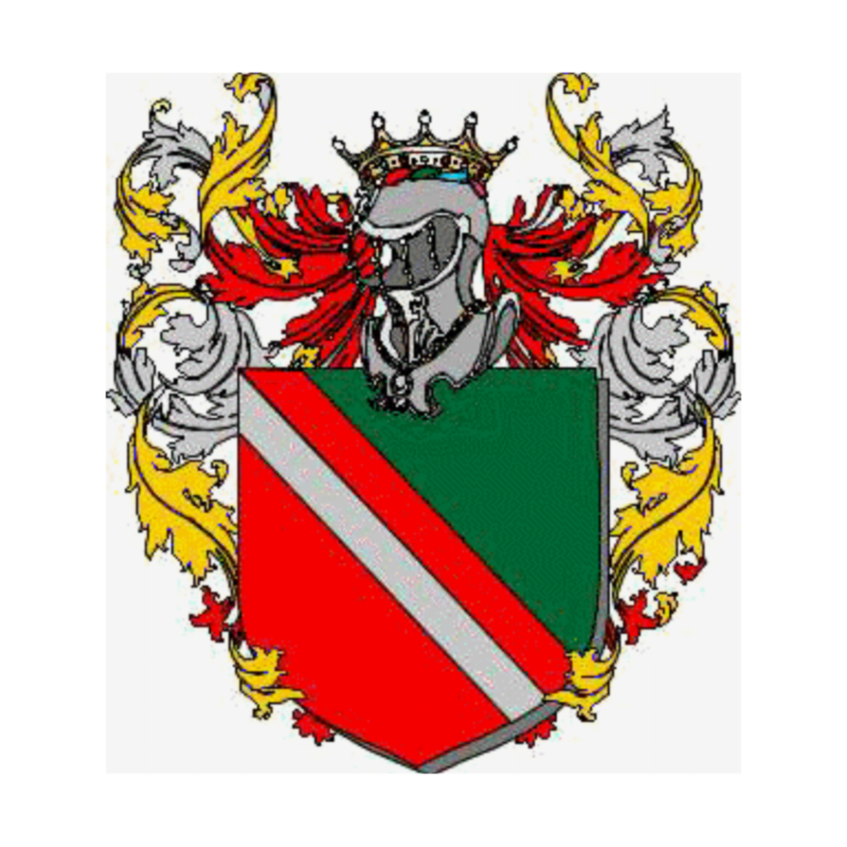 Wappen der Familie Mugnetti