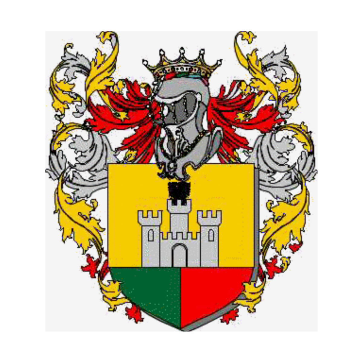 Coat of arms of family Zerbinatti