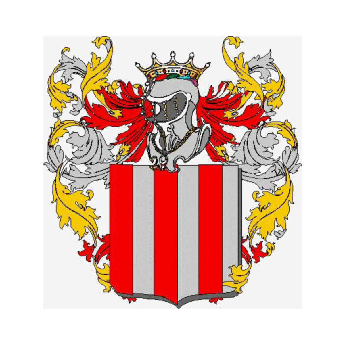 Coat of arms of family Venzaga