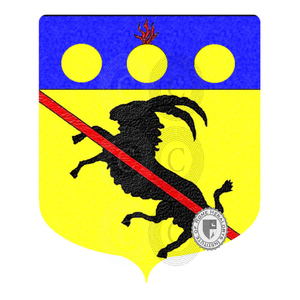 Coat of arms of familychiariti