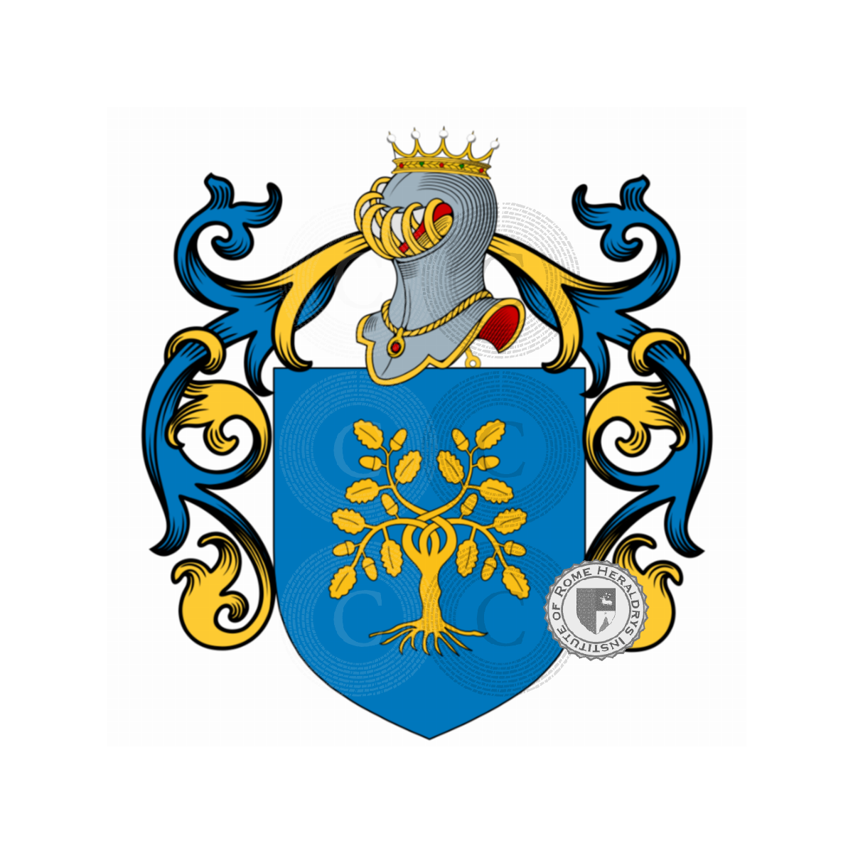 Coat of arms of familyRovere, dalla Rovere,della Rovere,Lalignami,Rovori,Vinovo
