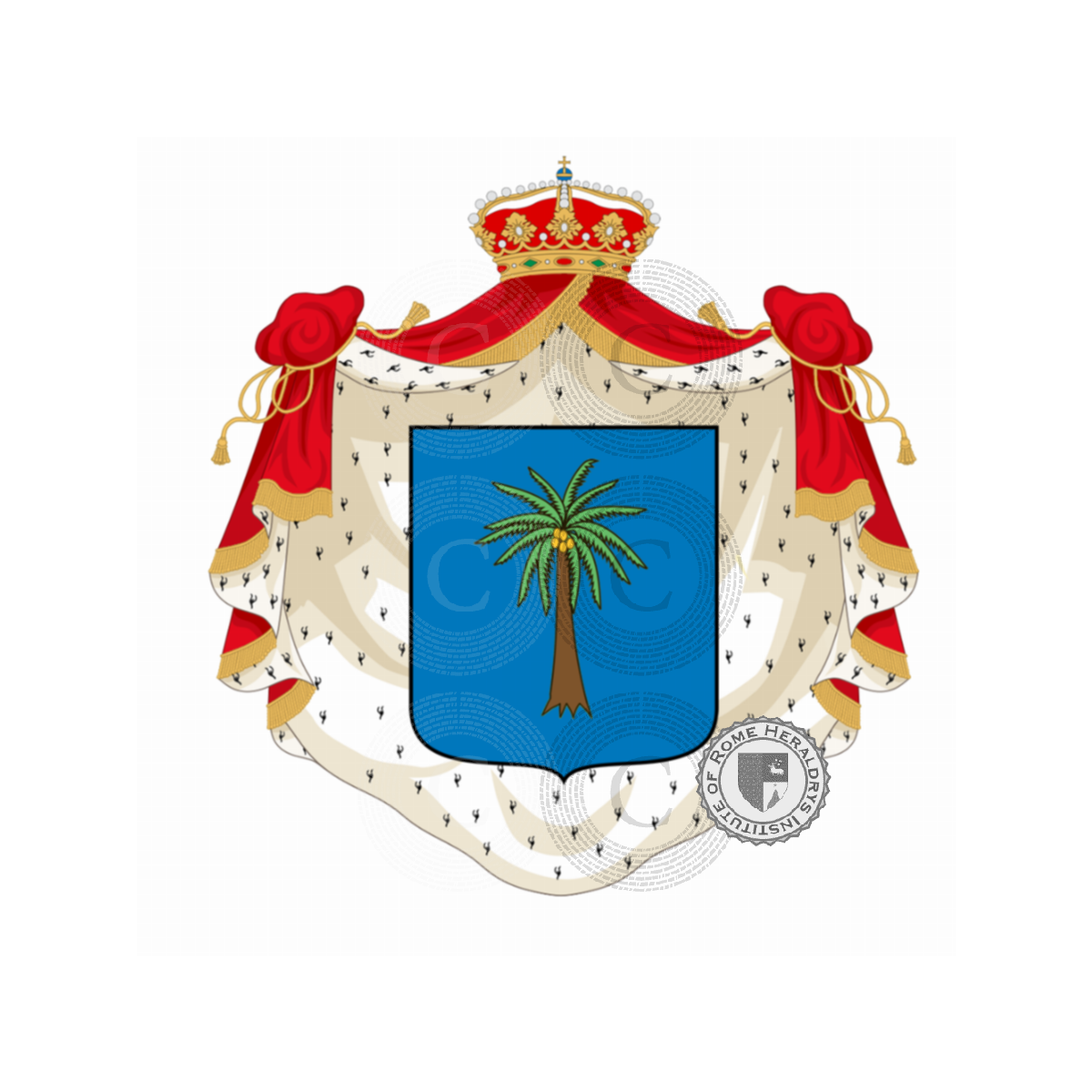 Wappen der FamilieTagliavia d'Aragona
