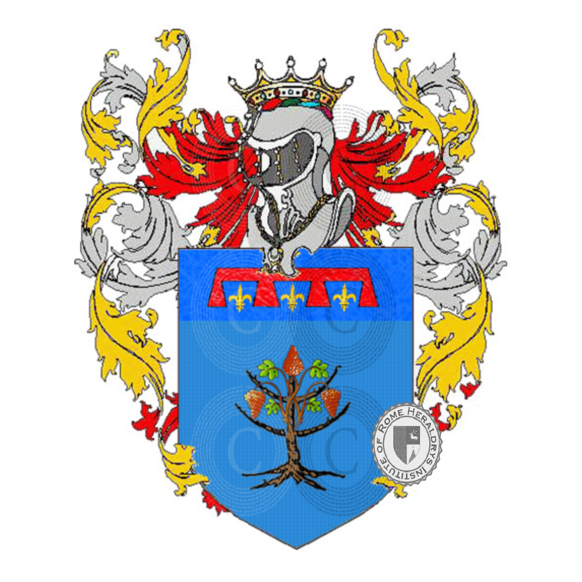Coat of arms of familyricciardelli
