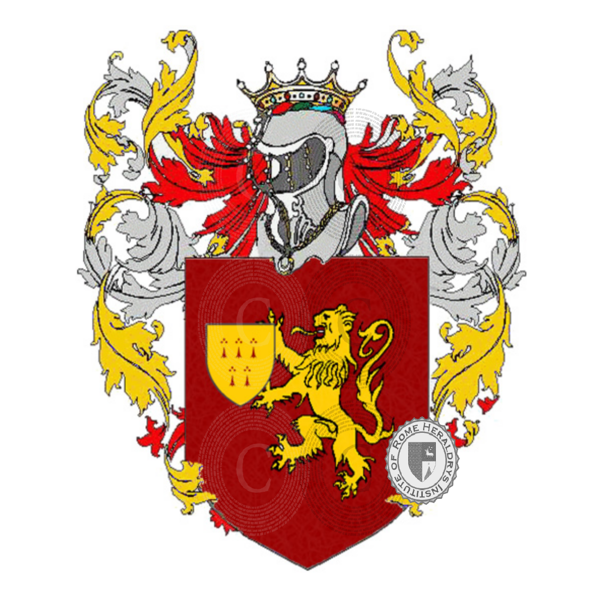 Wappen der Familiemonteforte