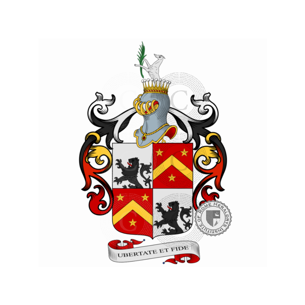Coat of arms of familyRicca, Riche