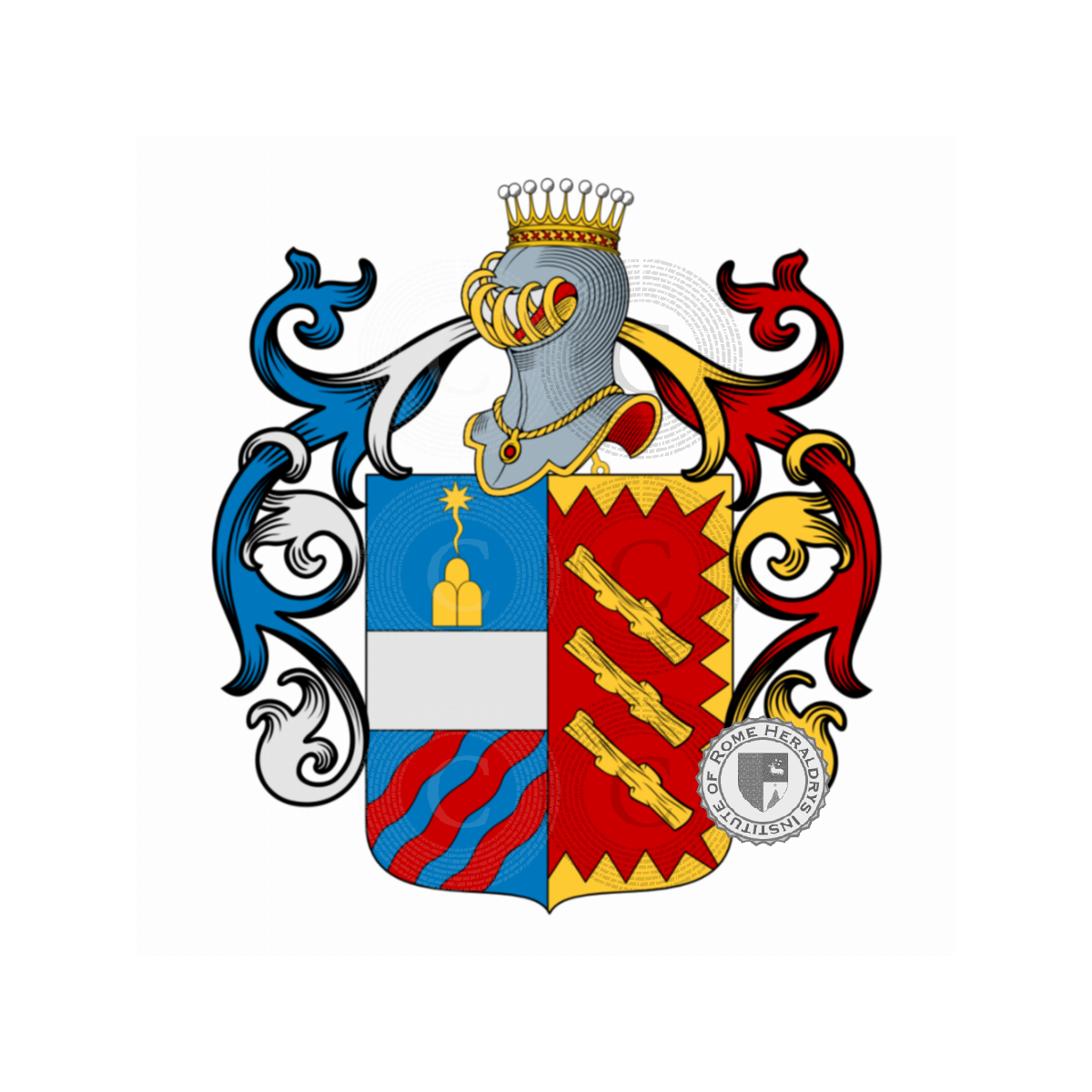 Wappen der FamiliePaolini, Paolini