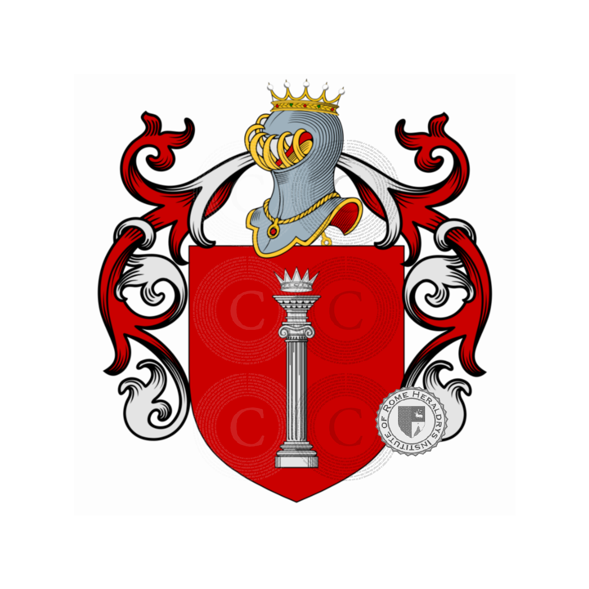 Coat of arms of familyCampagna, Campagnari,Campagnaro