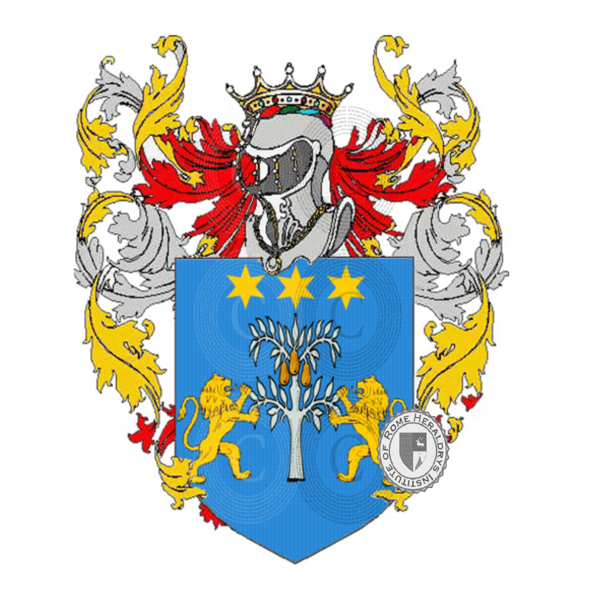 Wappen der FamiliePiro, de Piro, d'Epiro o Pironato
