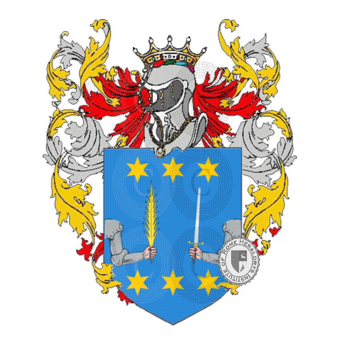 Coat of arms of familymantegna