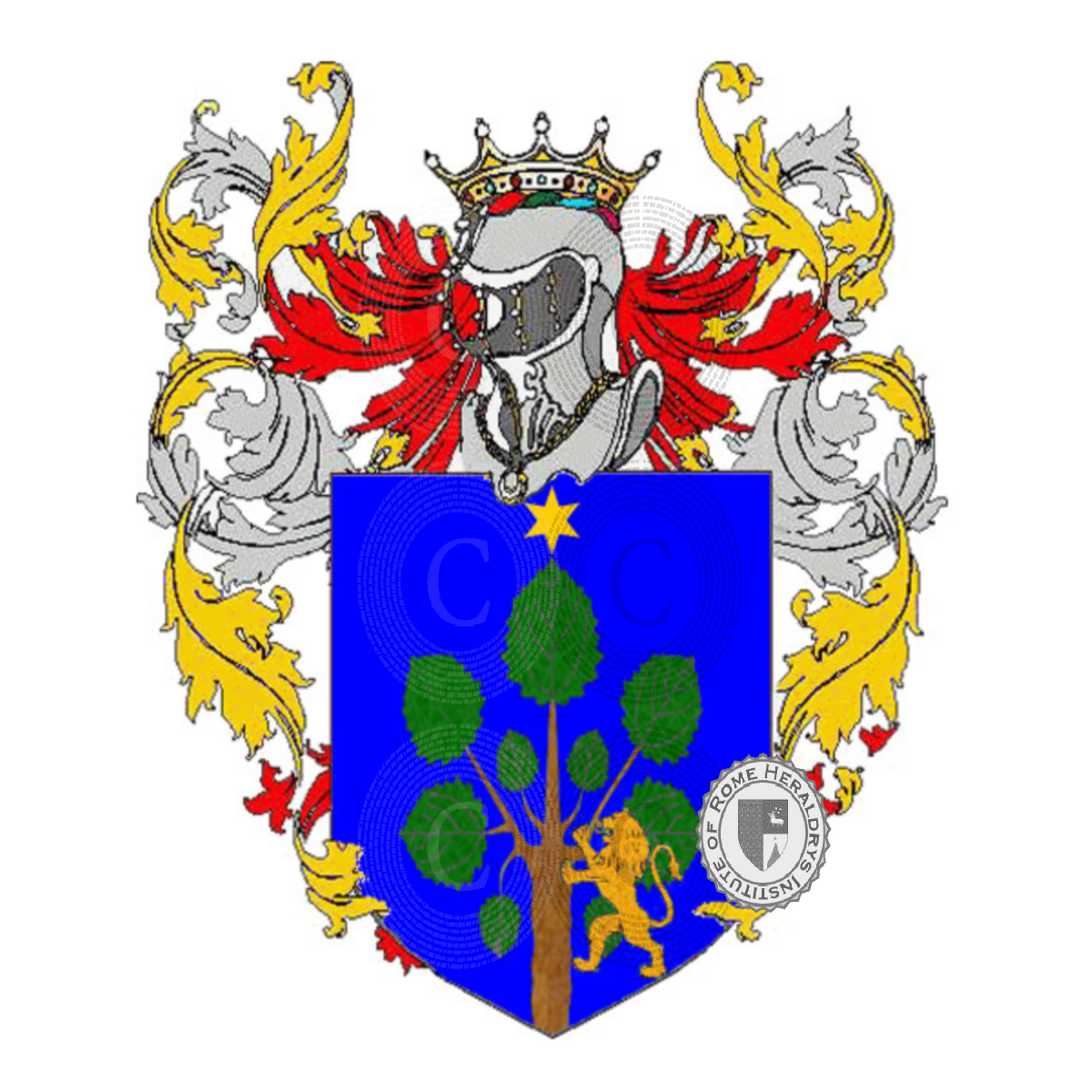 Coat of arms of familyvandelli