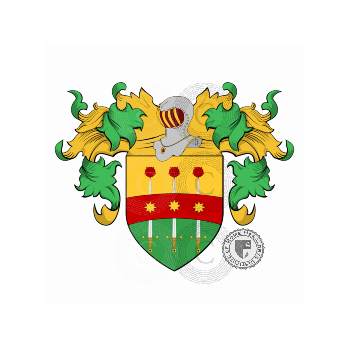 Coat of arms of familyBresciani (Finale)