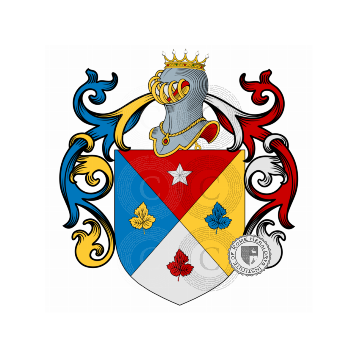 Wappen der Familiedalla Foglia