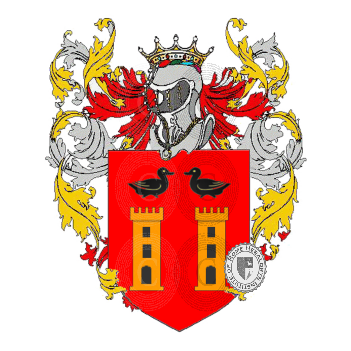 Coat of arms of familycasces