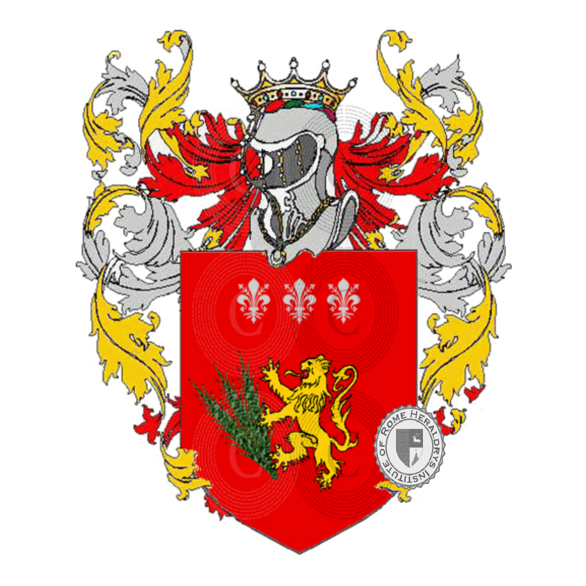 Coat of arms of familyrossi