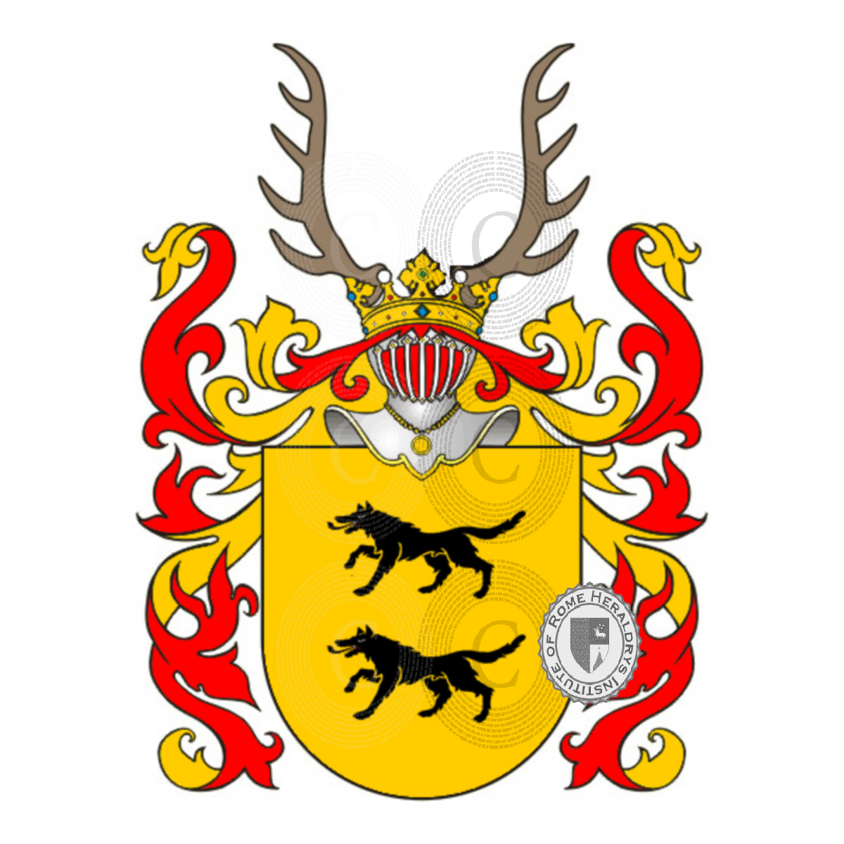 Coat of arms of familytoboloski polonia
