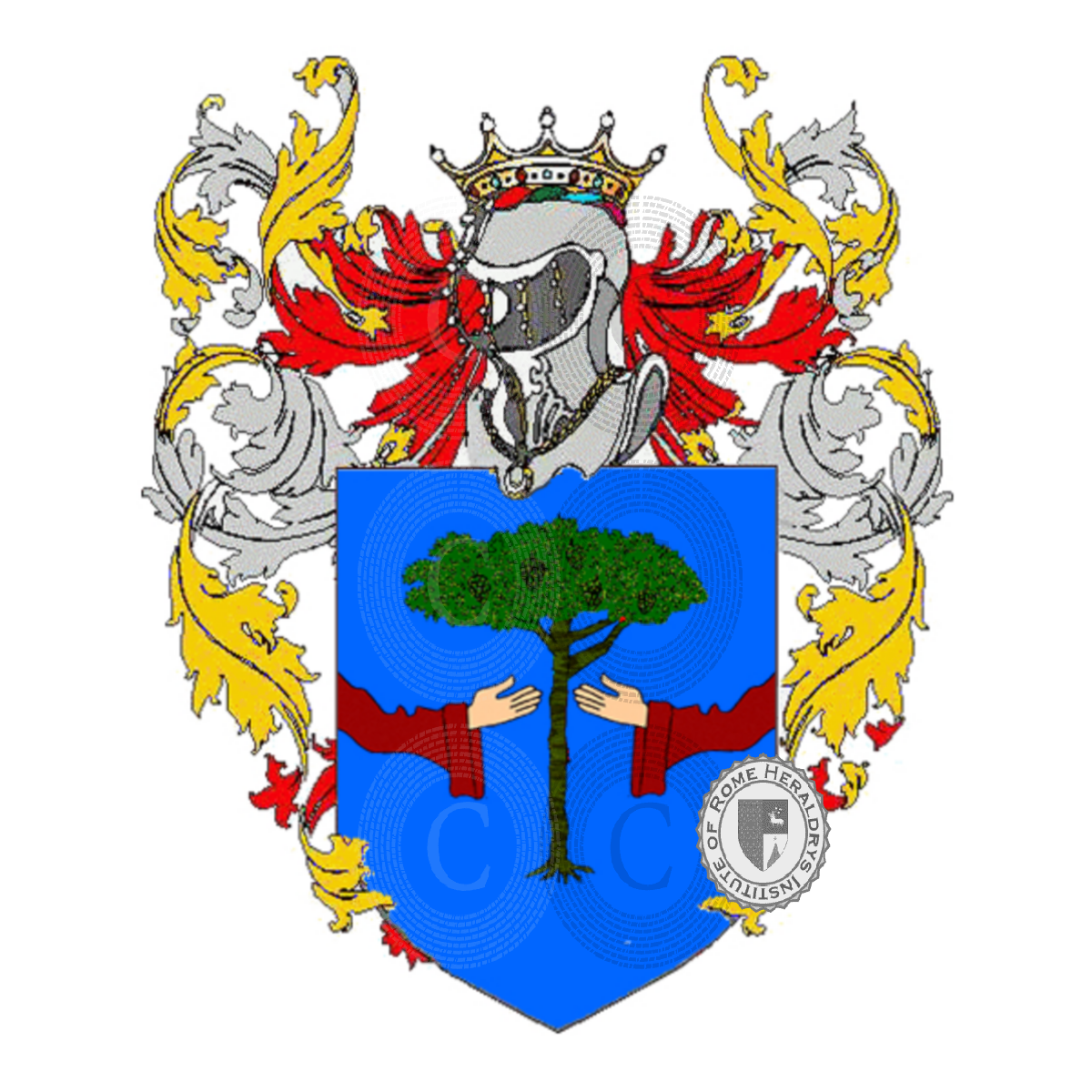 Wappen der FamilieBernardi, Bernardi del Drago