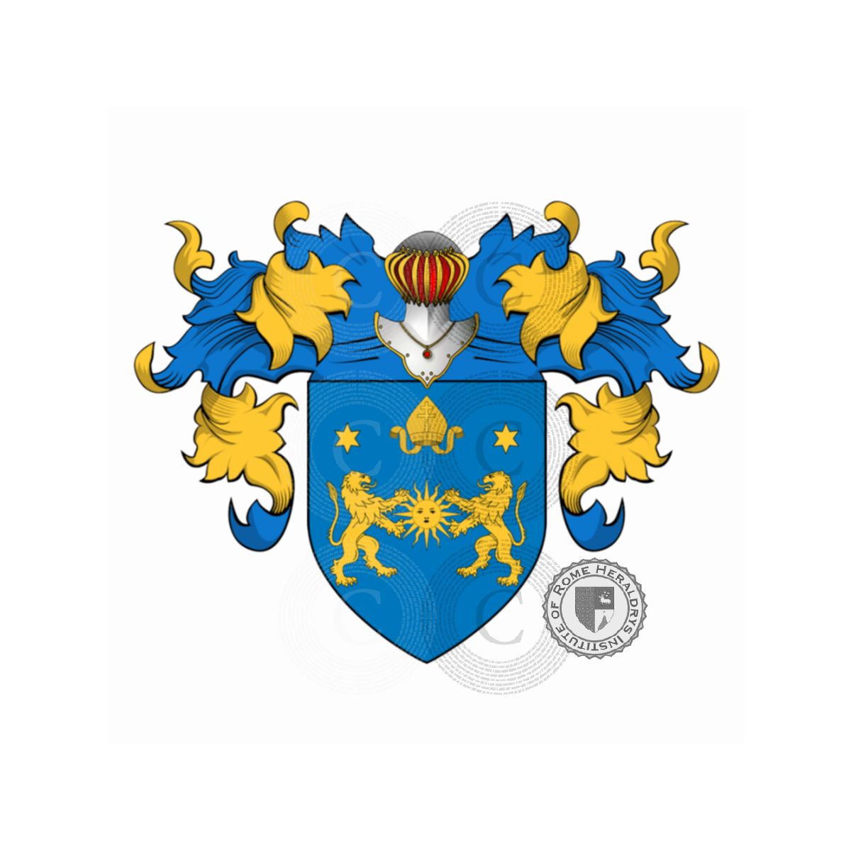 Wappen der FamiliePrete, del Prete