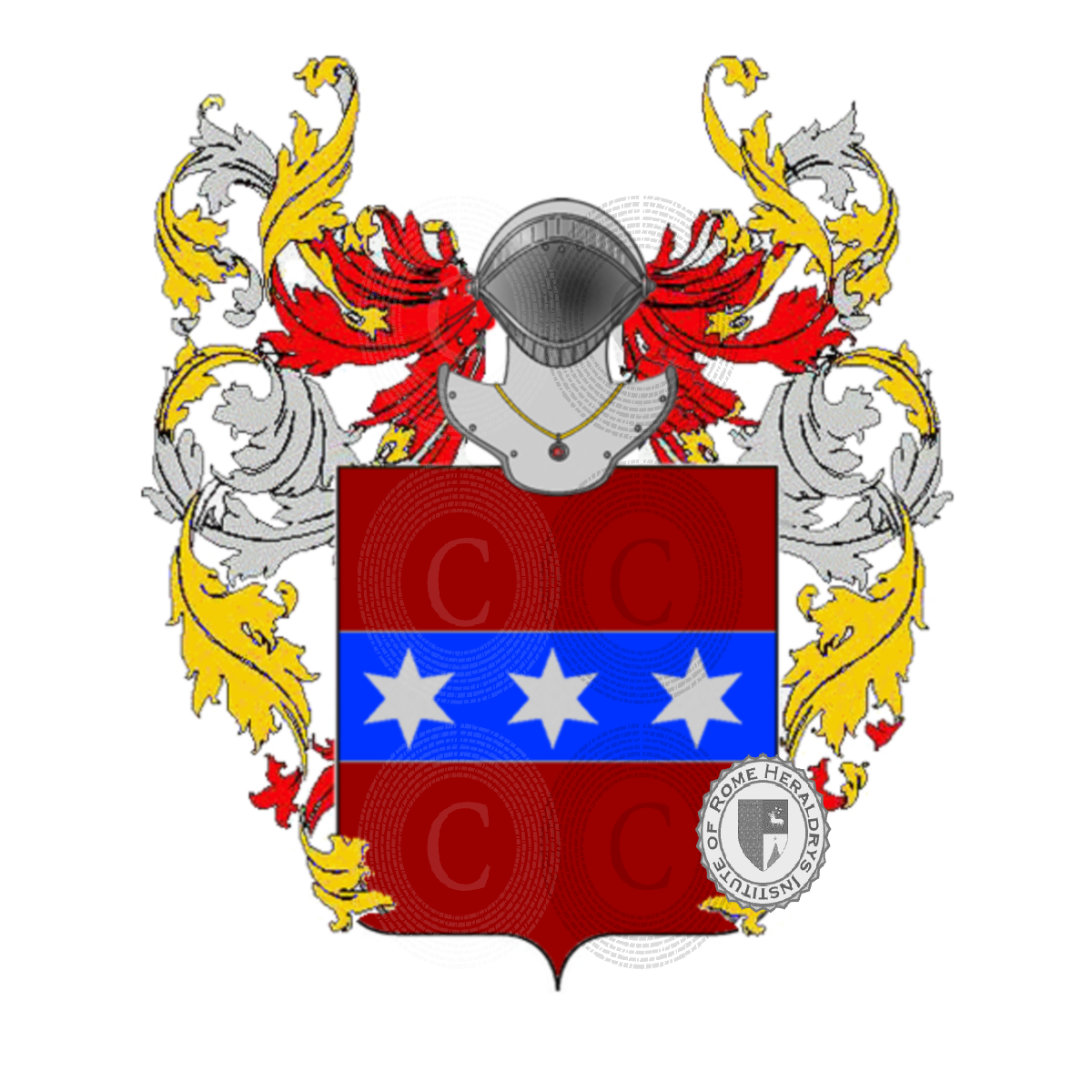Coat of arms of familyScapini, Scapin