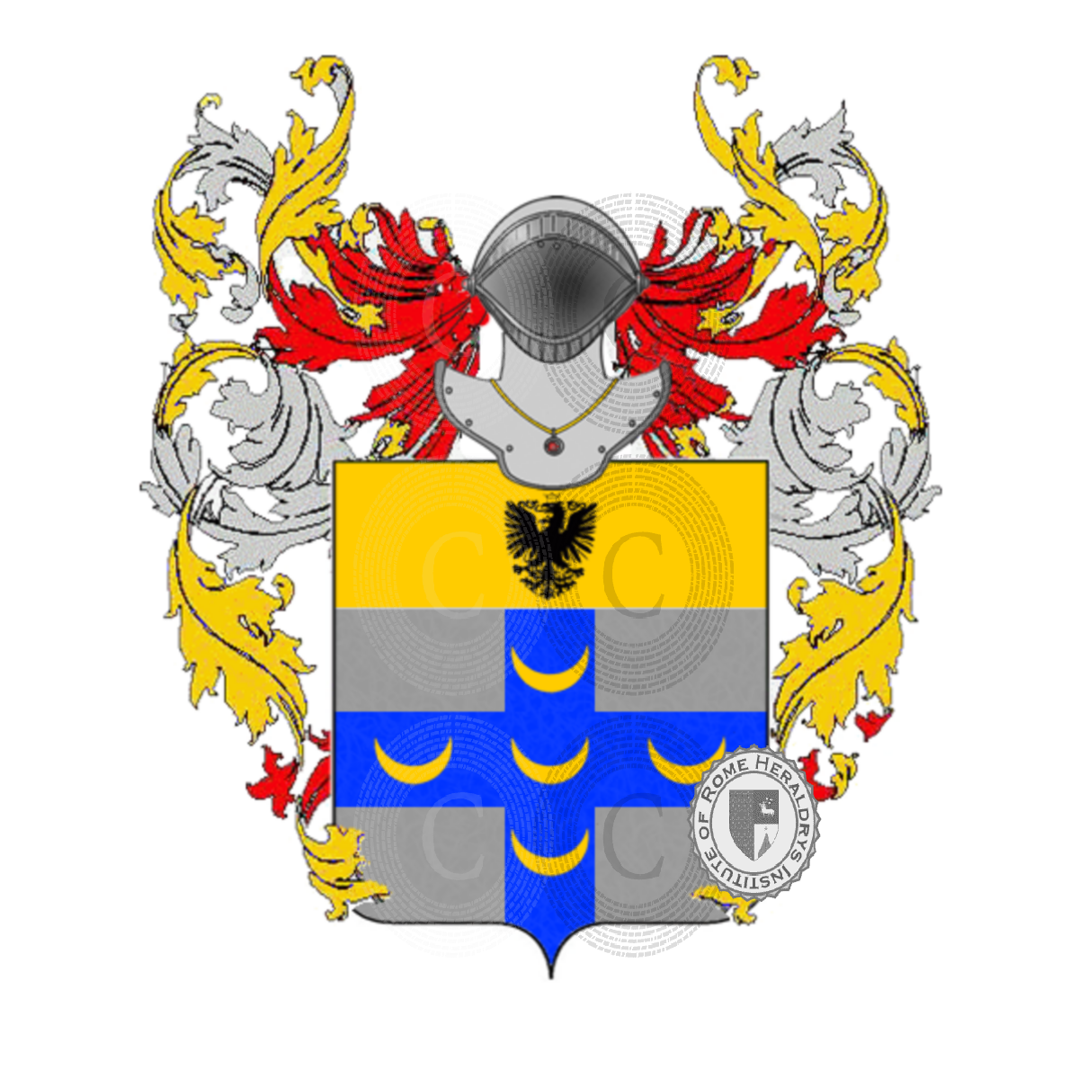 Wappen der Familietodeschini    