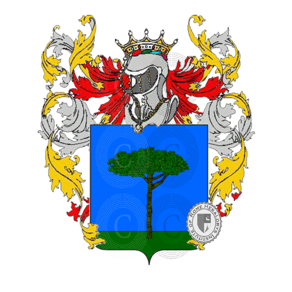 Coat of arms of familypompili    