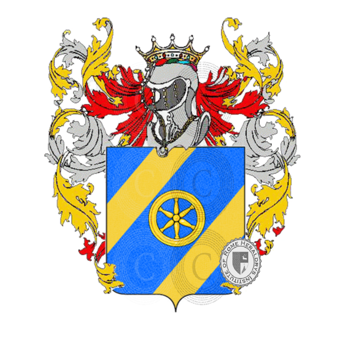 Coat of arms of familypezzini    