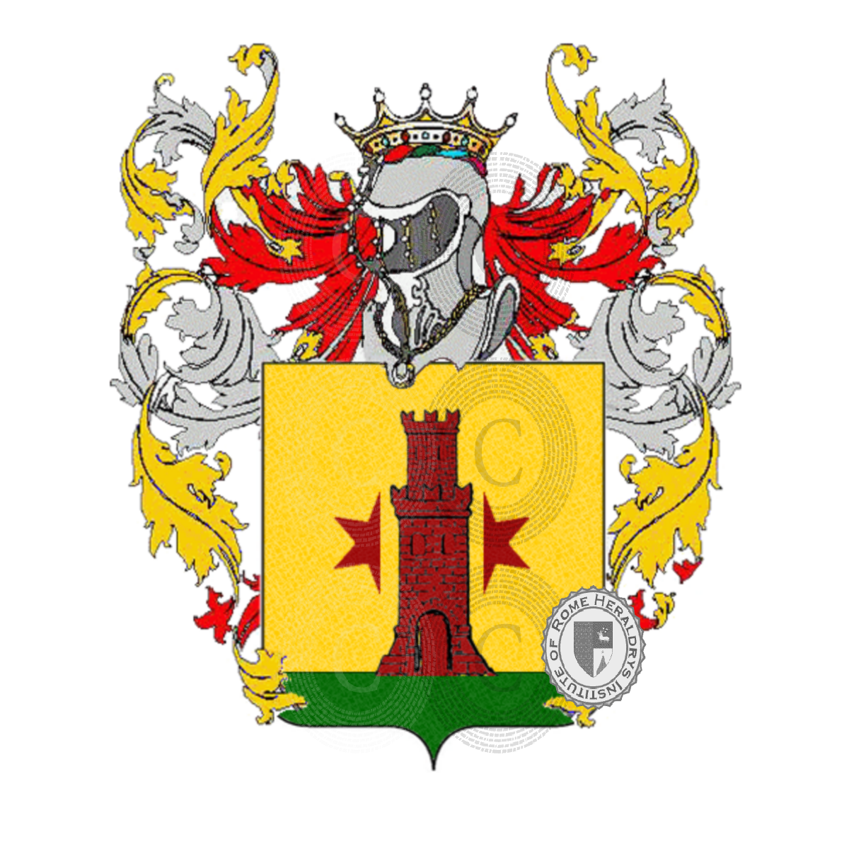 Wappen der Familiemameli    