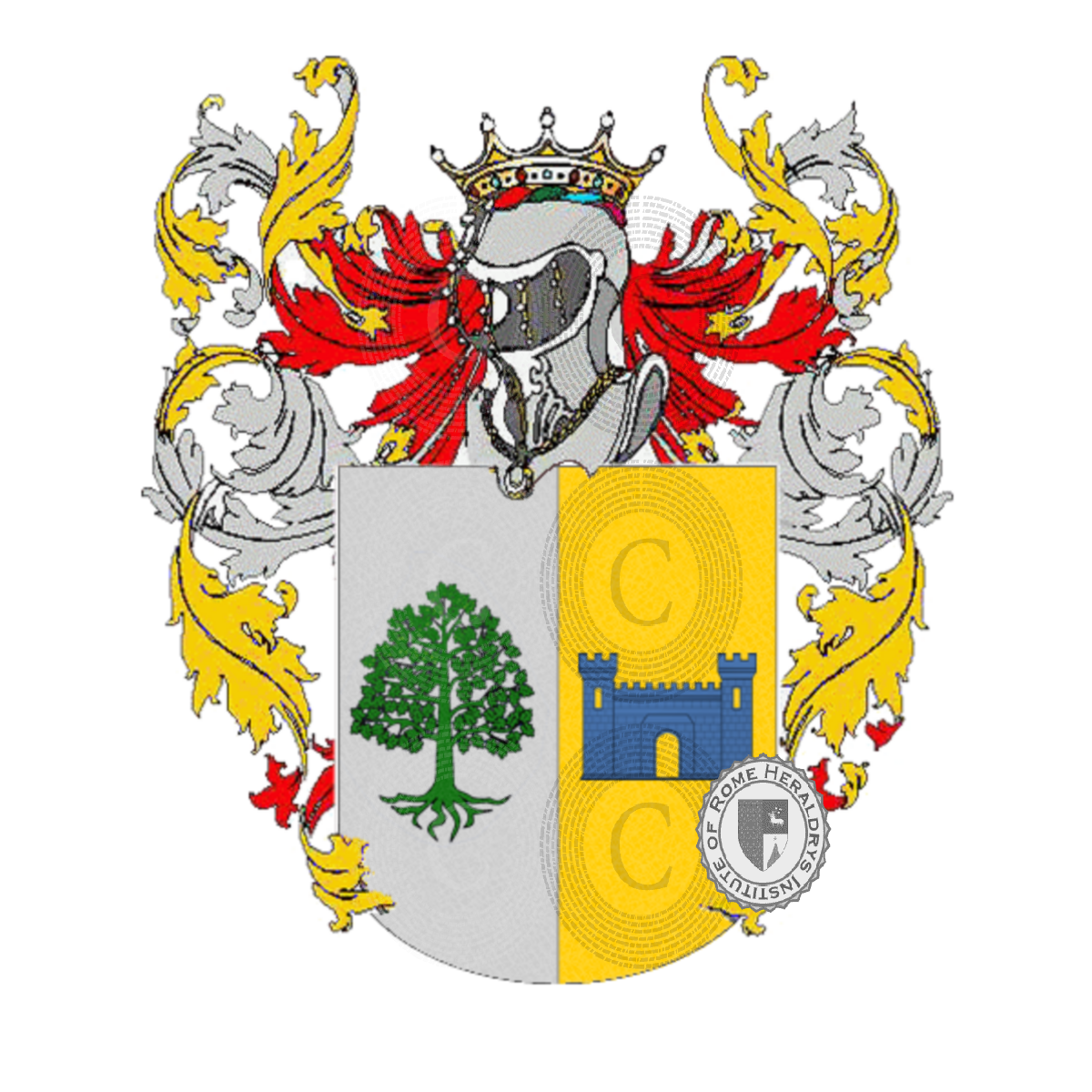 Wappen der Familiemosso    