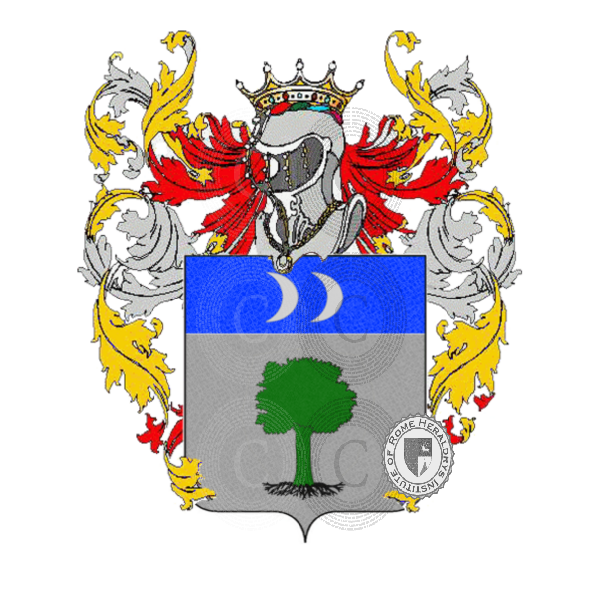 Wappen der Familiepomet    