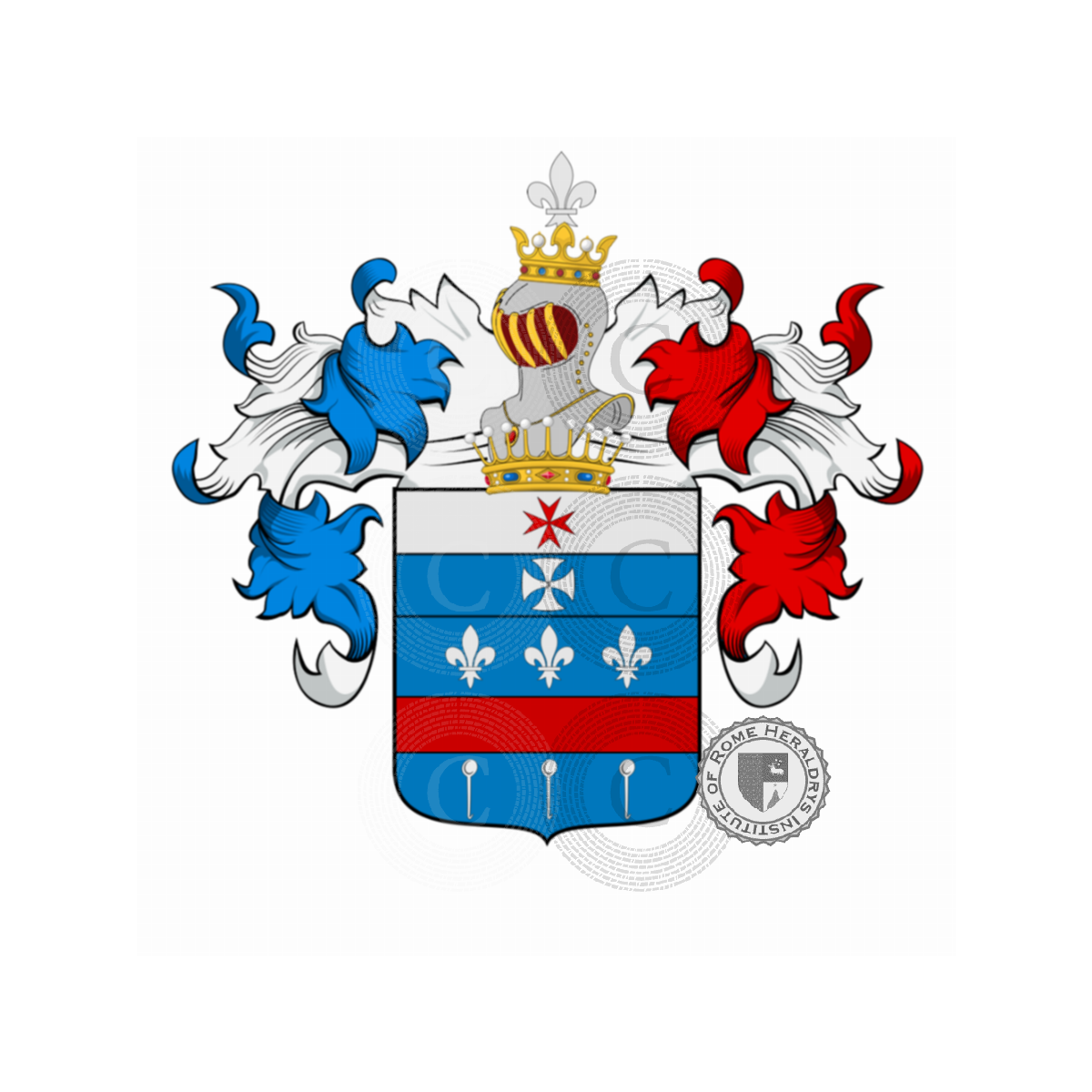 Wappen der FamiliePorfiri o Porfirio, Porfiri
