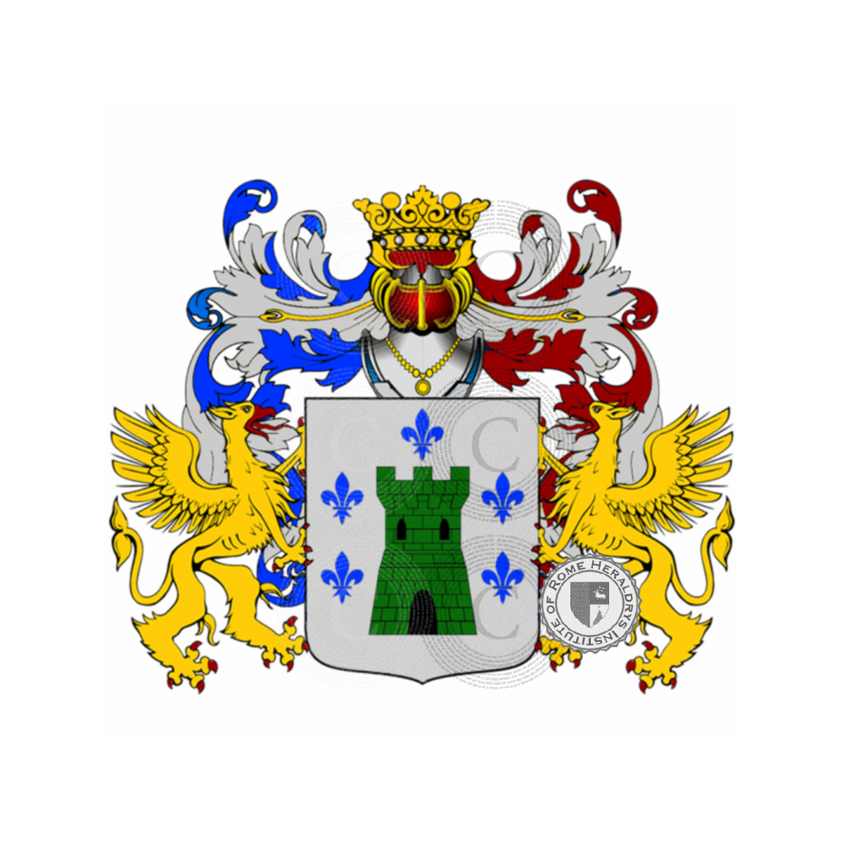 Wappen der Familiemantas    