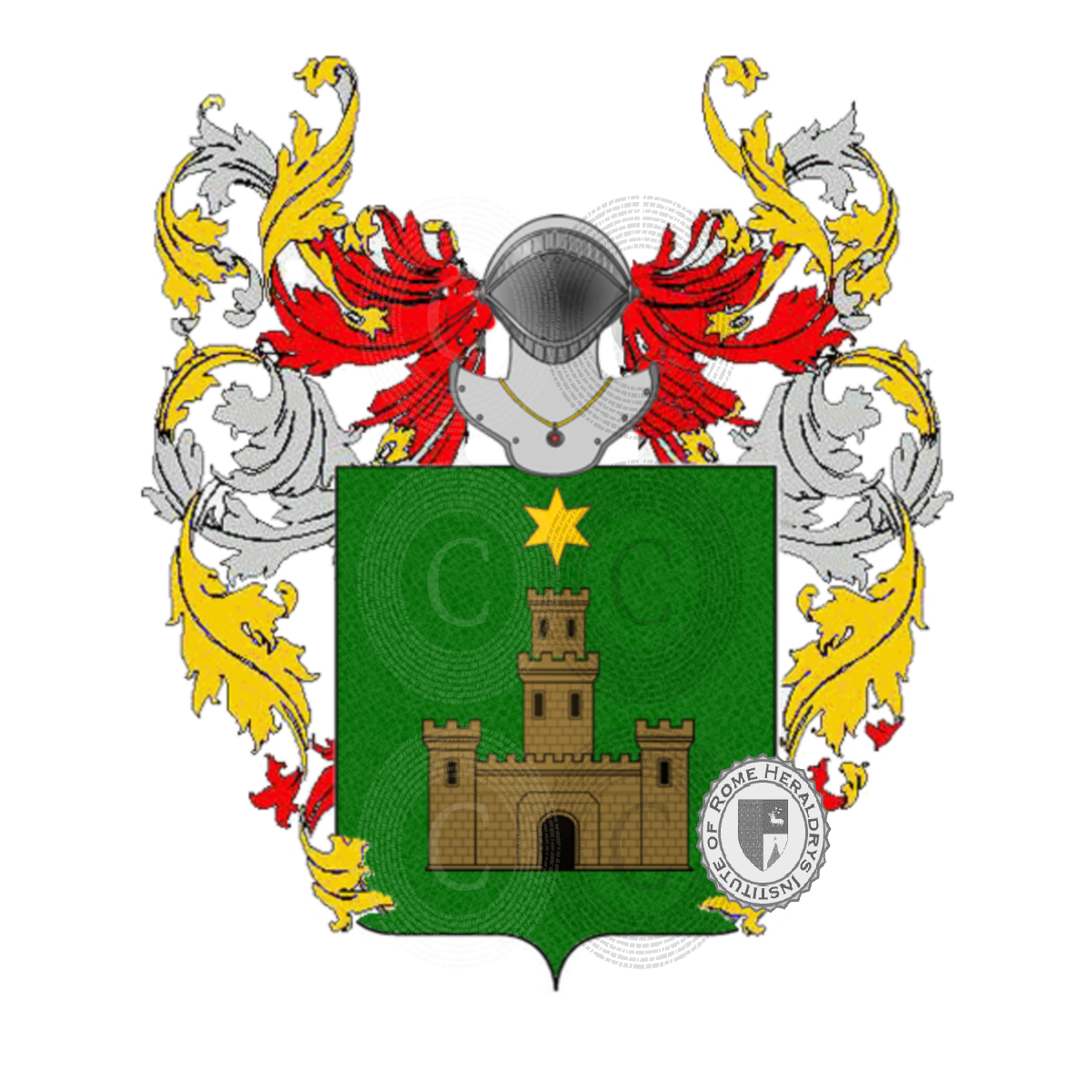 Wappen der FamiliePaschina      