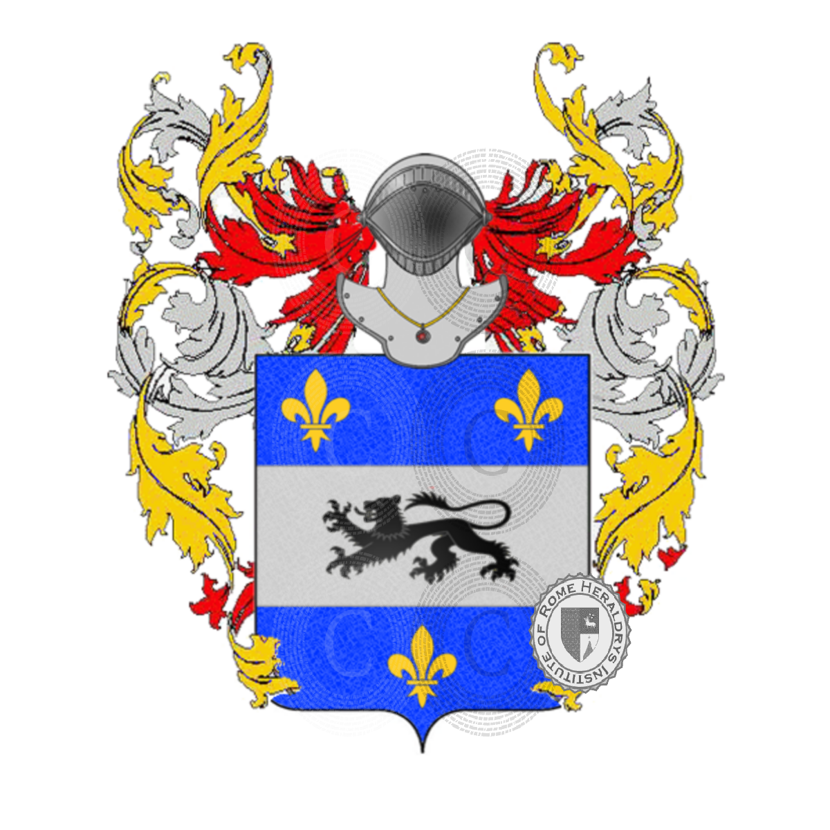 Wappen der Familiemattiotti     