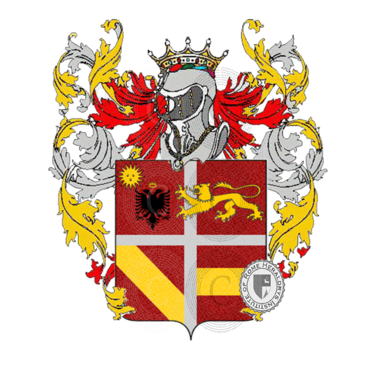 Coat of arms of familycaccianini    