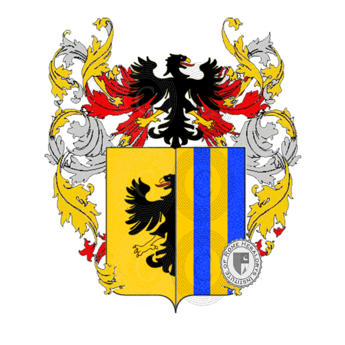 Coat of arms of familymenghini    