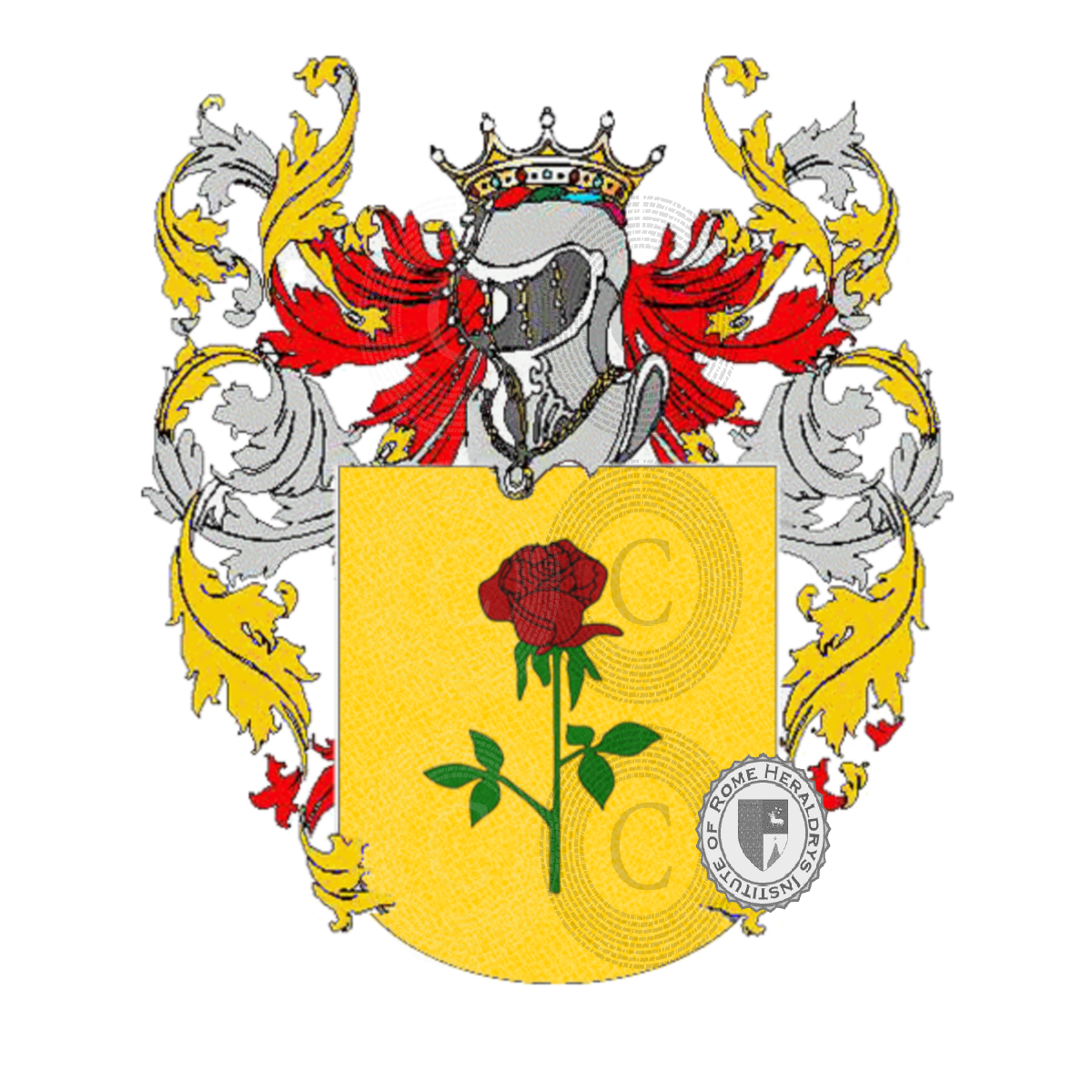 Coat of arms of familyrubirola    